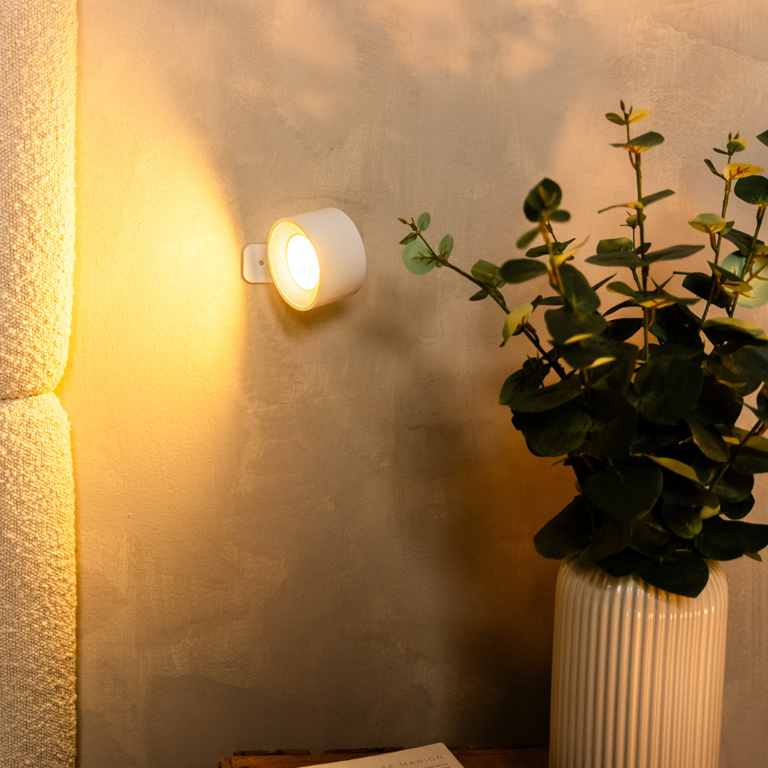 Wireless Wall Lamp | Elegant Ambiance Instantly — No Wires Needed