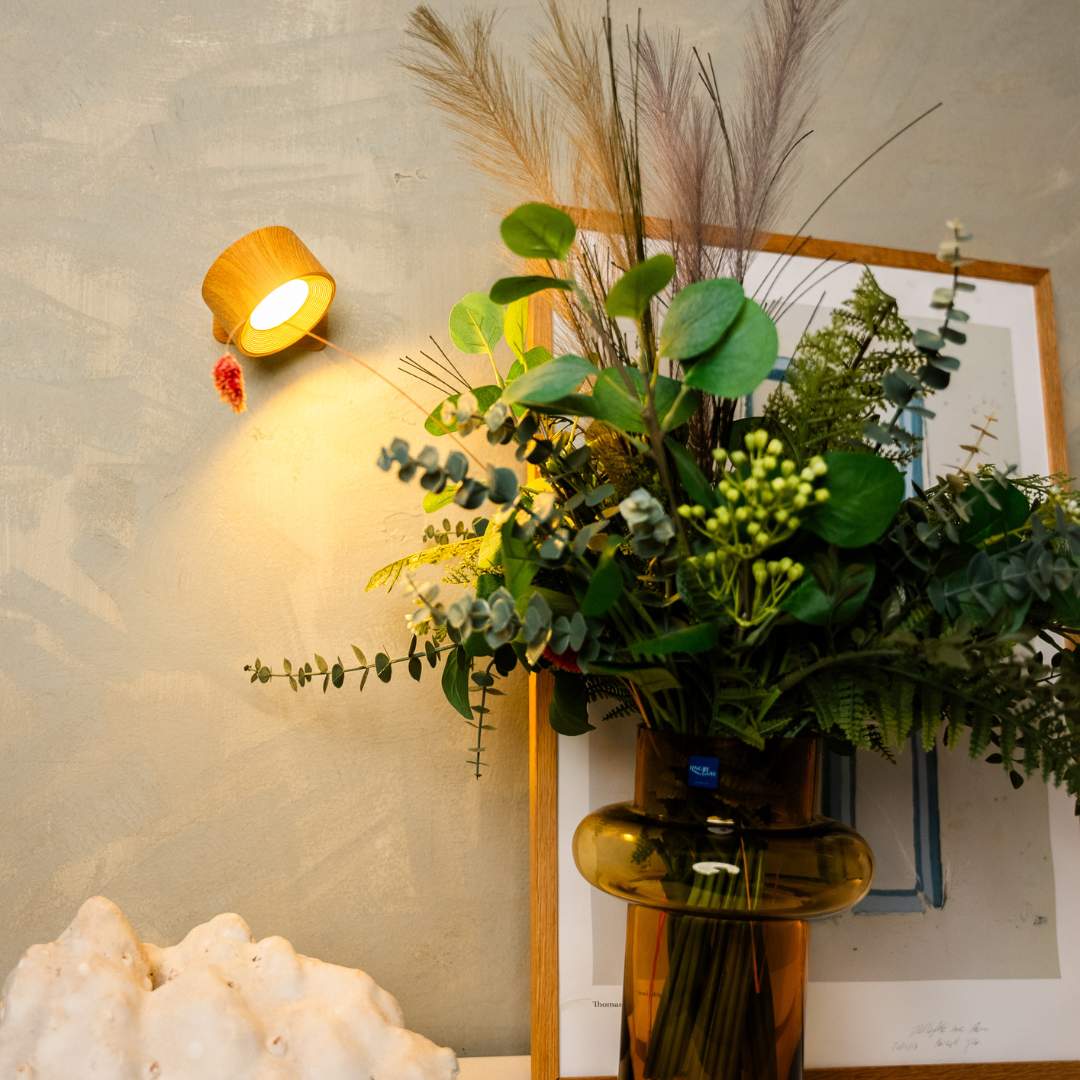 Wireless Wall Lamp | Elegant Ambiance Instantly — No Wires Needed