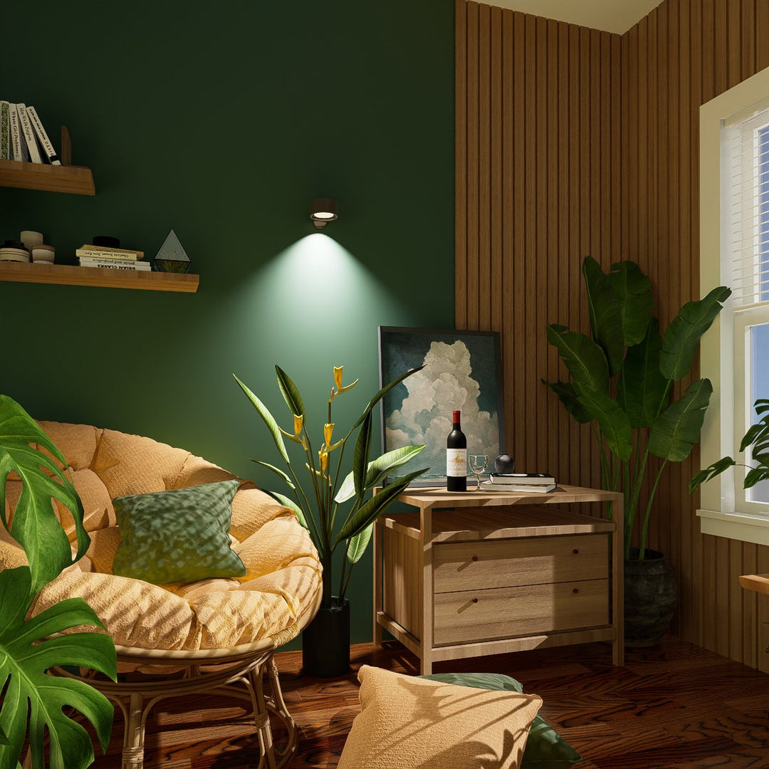 Wireless Wall Lamp | Elegant Ambiance Instantly — No Wires Needed