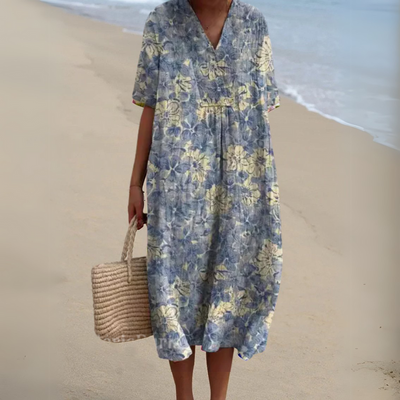 ADELFA | LOOSE COLORFUL DRESS