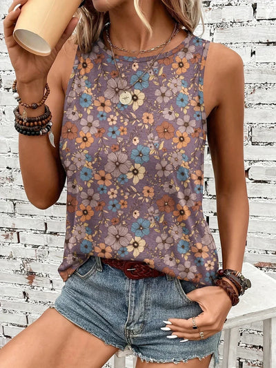 REYA | COMFORTABLE FLORAL SUMMER TOP