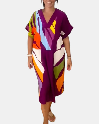 Caroline | Comfortable Colored Dress