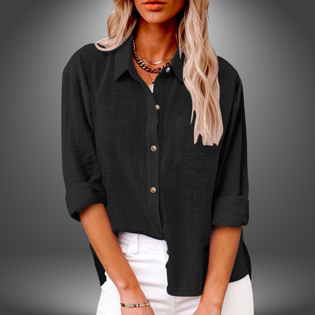 JOSEPHINE | CASUAL COLLARED BLOUSE