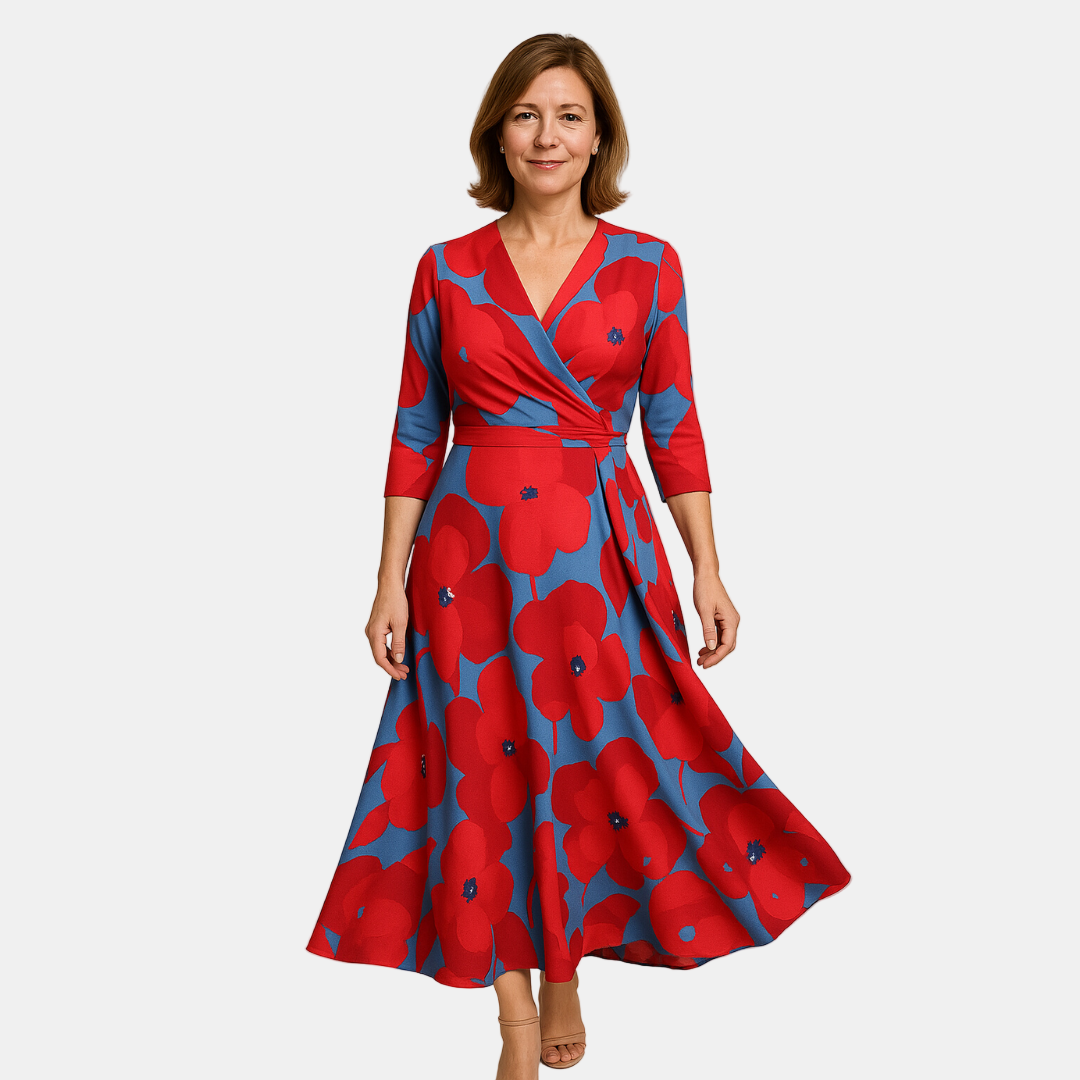 TAYLOR | ELEGANT FLORAL LUXURY DRESS