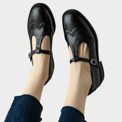 Clara | Elegant T-Strap Mary Jane Shoes