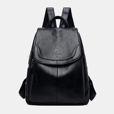 Isabella | Secure Leather Backpack