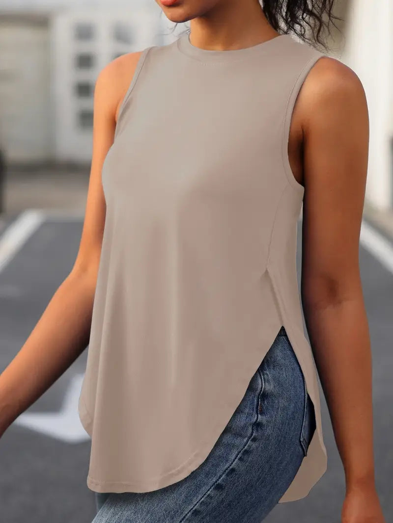 MYLES | CHIC SLEEVELES SHIRT