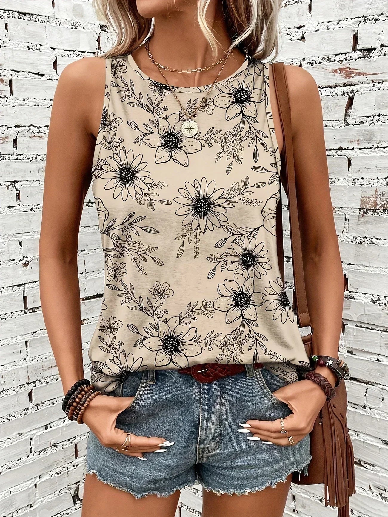 REYA | COMFORTABLE FLORAL SUMMER TOP
