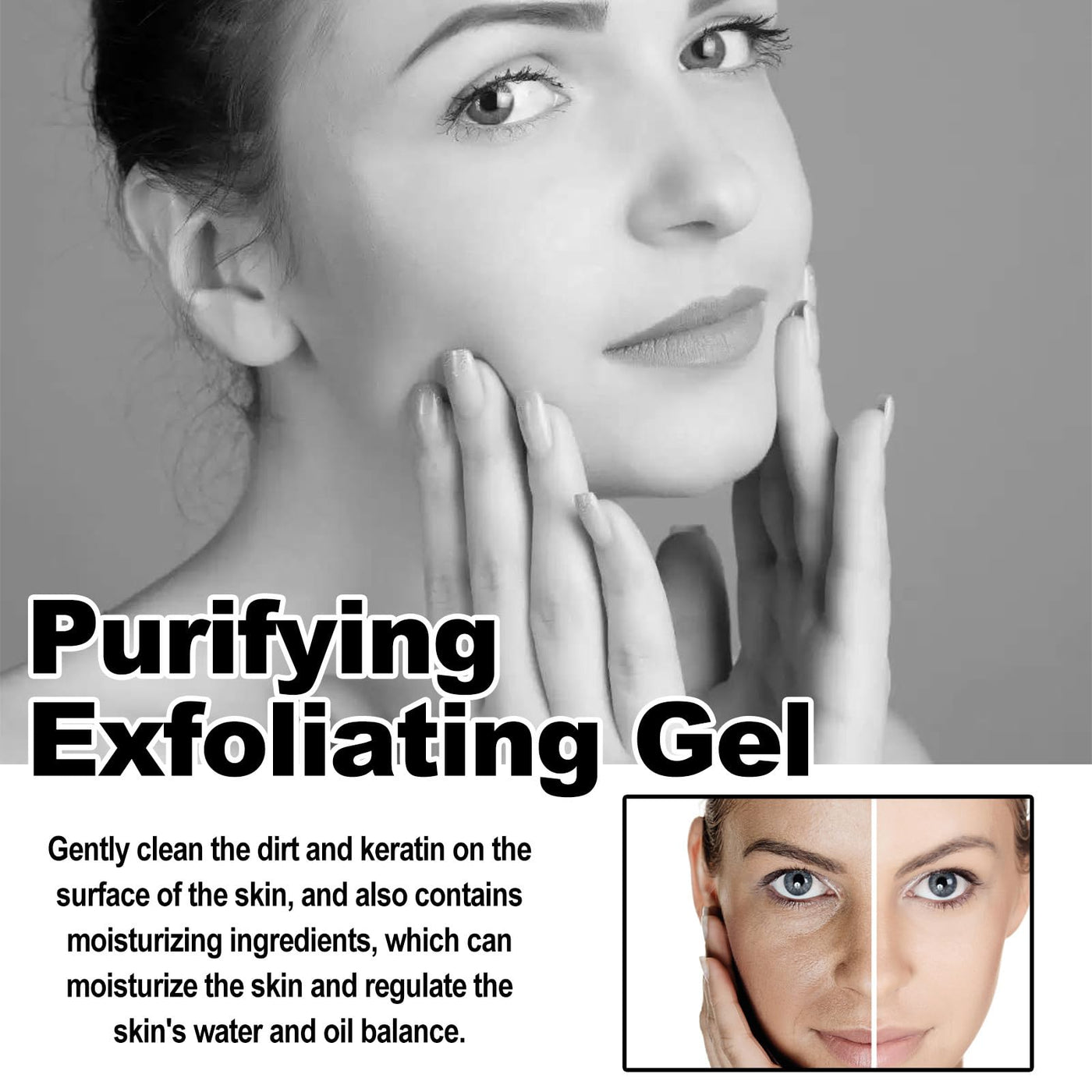 ClearSkin Exfoliating Gel – Radiant Skin in 1 Minute