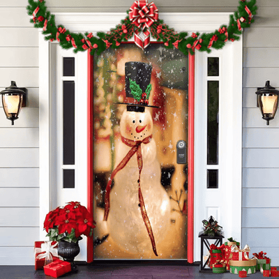 2025 Christmas and Halloween front door decoration