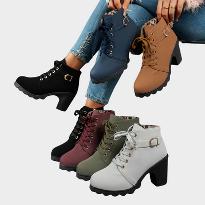 Maisie | Casual Heeled Ankle Boots
