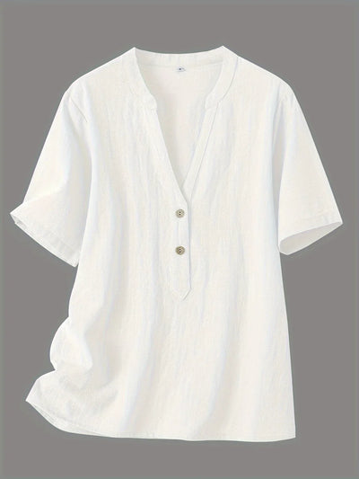 NELLY | STYLISH V-NECK BLOUSE