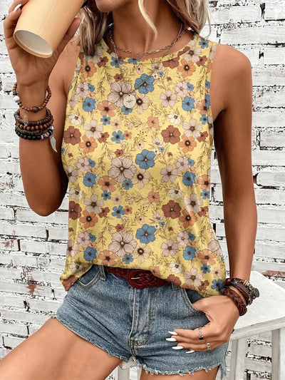 REYA | COMFORTABLE FLORAL SUMMER TOP