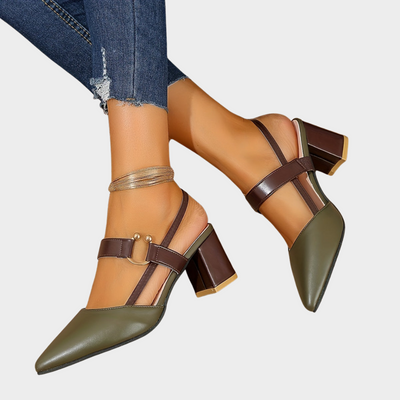 Mirelle | Pointed-toe block heels