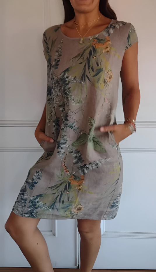 TISSIA | LOOSE PRINTED DRESS