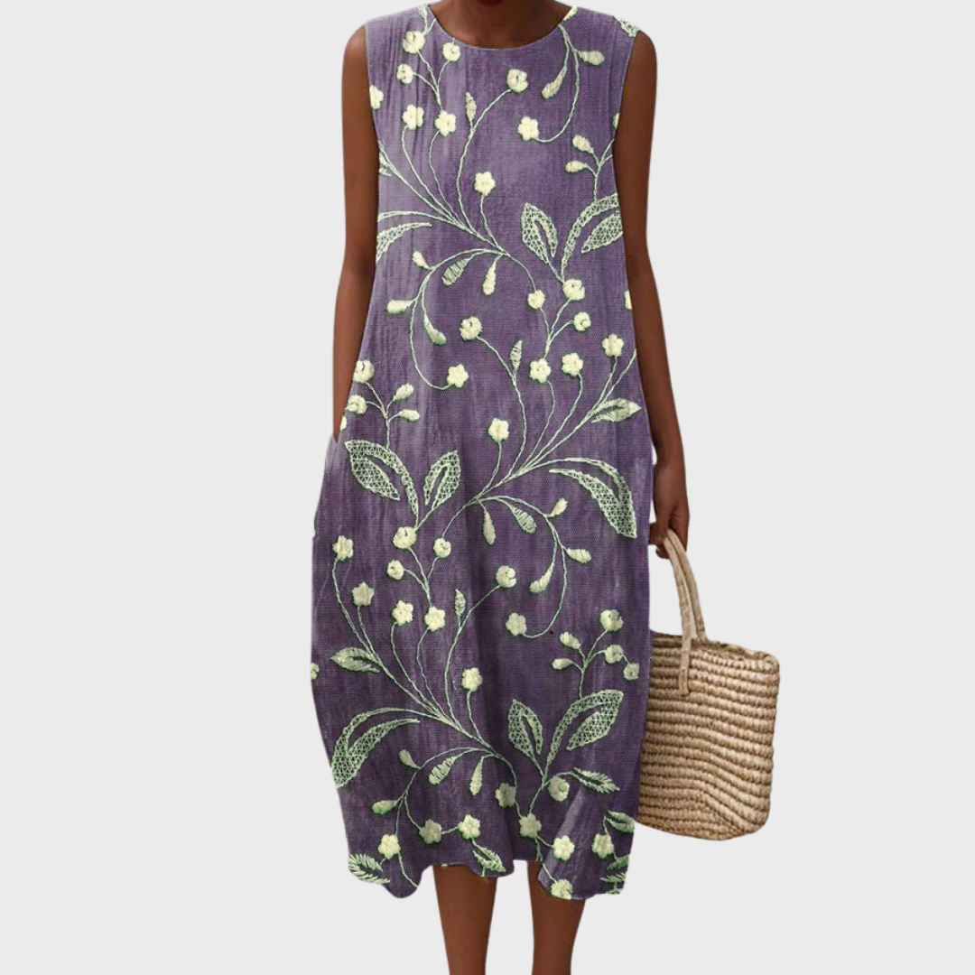 Sarah | Comfortable Casual Floral Dress