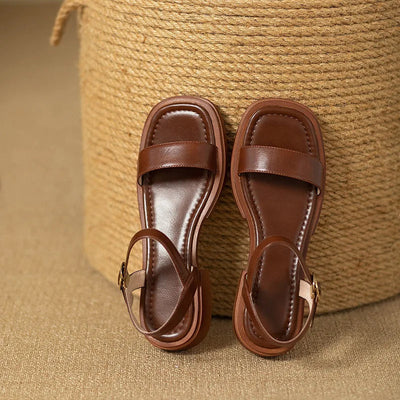 LINDY | ELEGANT LEATHER SANDALS