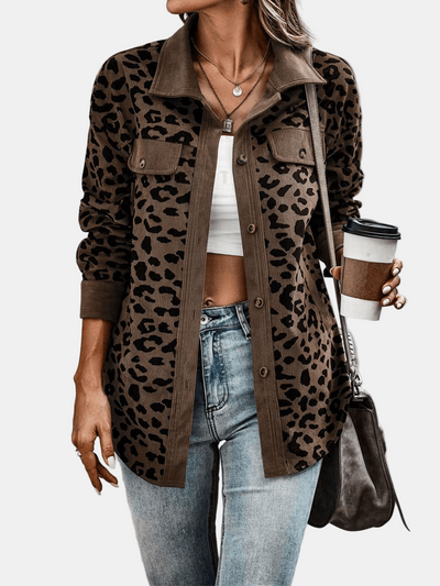 Coraline | Leopard Print Jacket