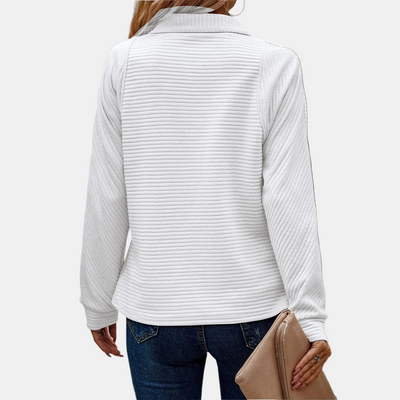 Maevira | Half-Zip Detailed Pullover