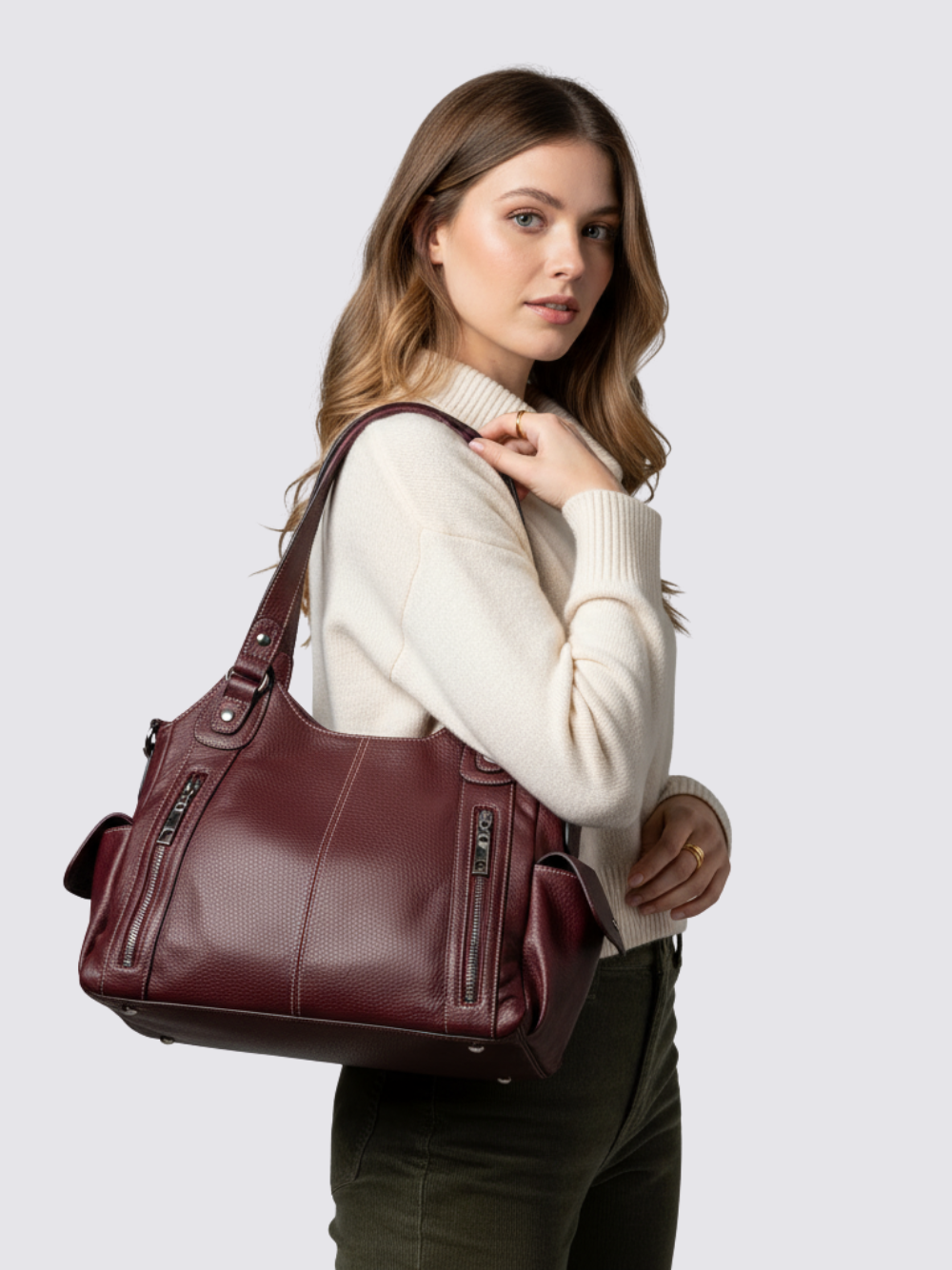 Elara Leather Bag