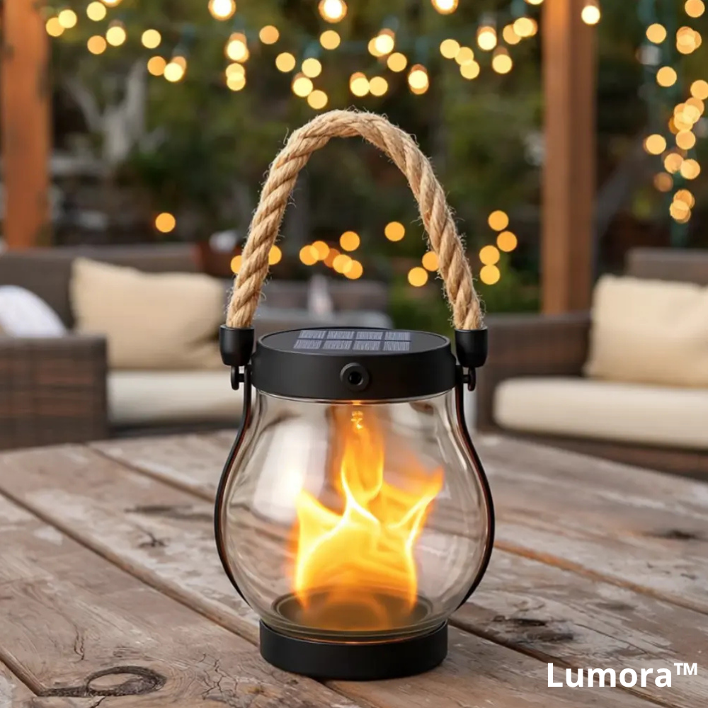 Lumora™ – Solar Lantern Outdoor Lights
