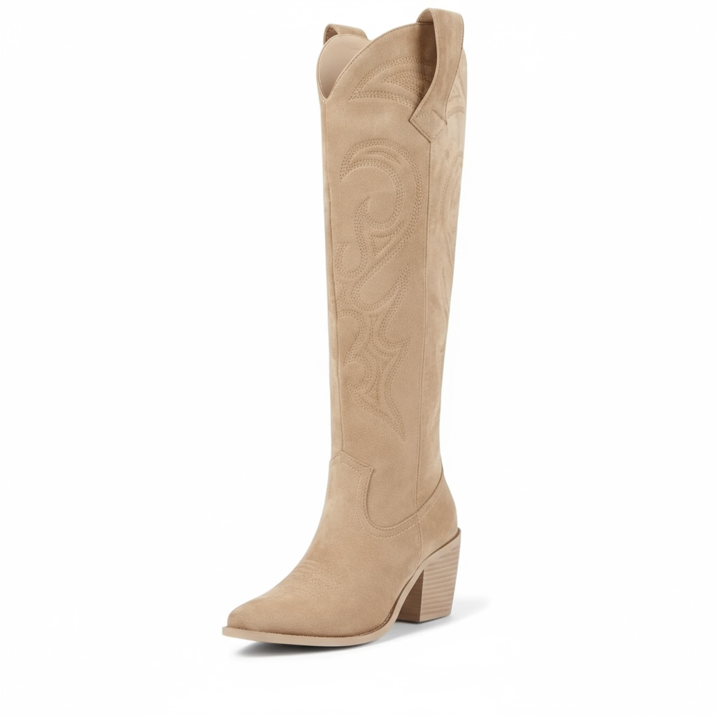 Knee High Cowgirl Boots for Women