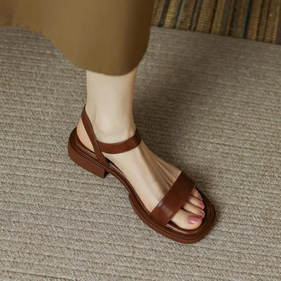 LINDY | ELEGANT LEATHER SANDALS