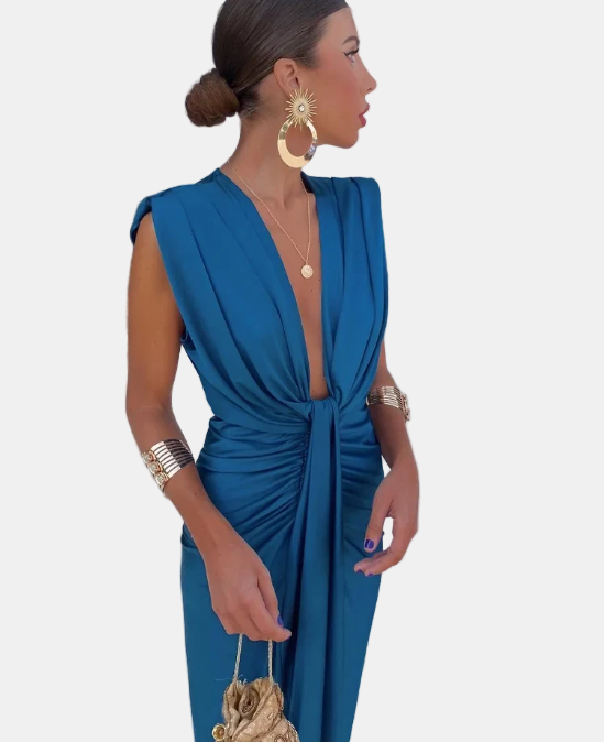 KELSEY | STYLISH PLEATED DRESS