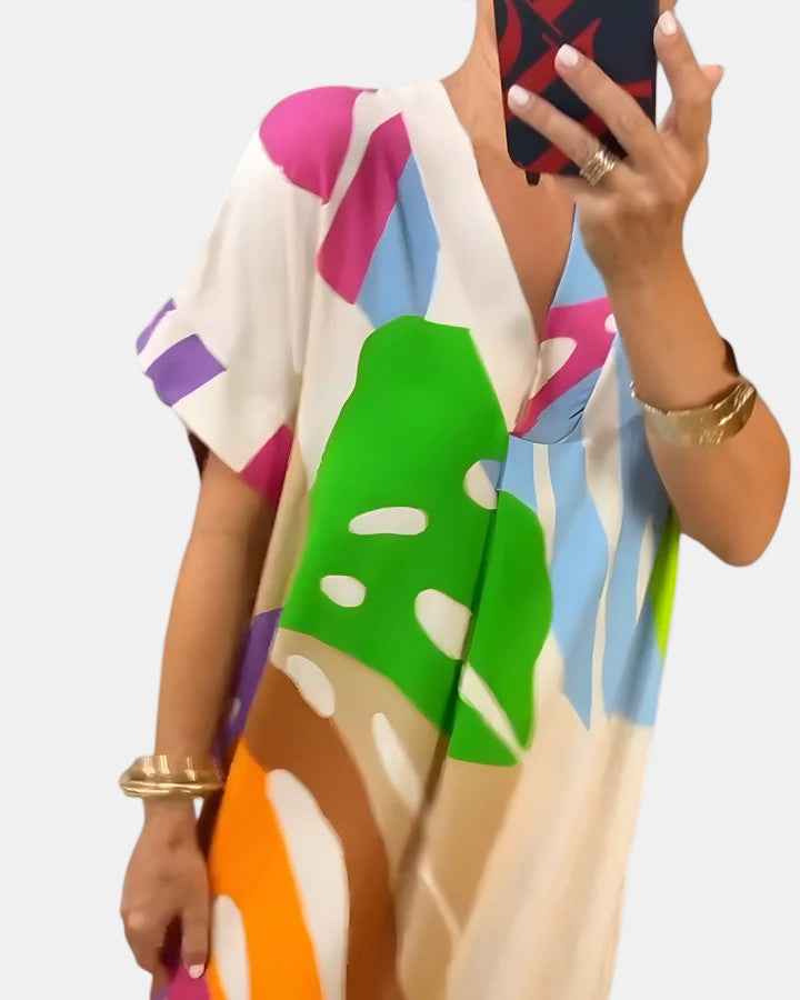 Caroline | Comfortable Colored Dress