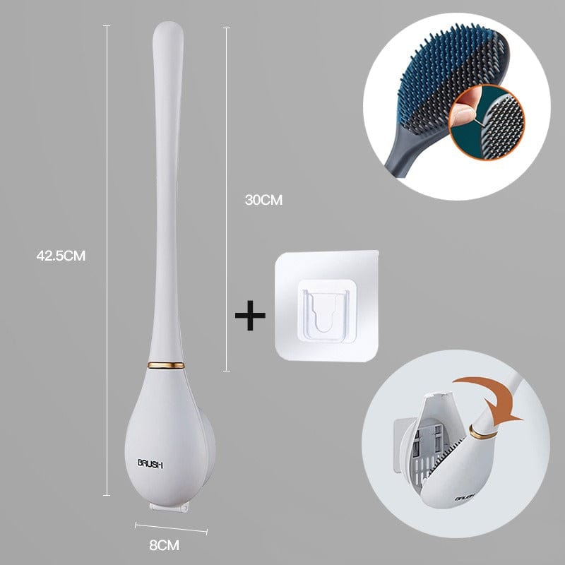 Silicone Toilet Brush | Sparkling Clean Every Corner