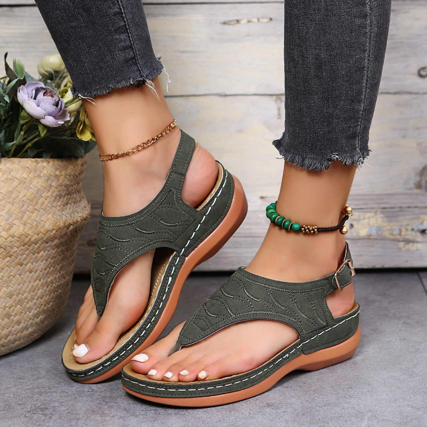 JULIA | STUNNING STRAPPED ORTHOPEDIC SANDALS