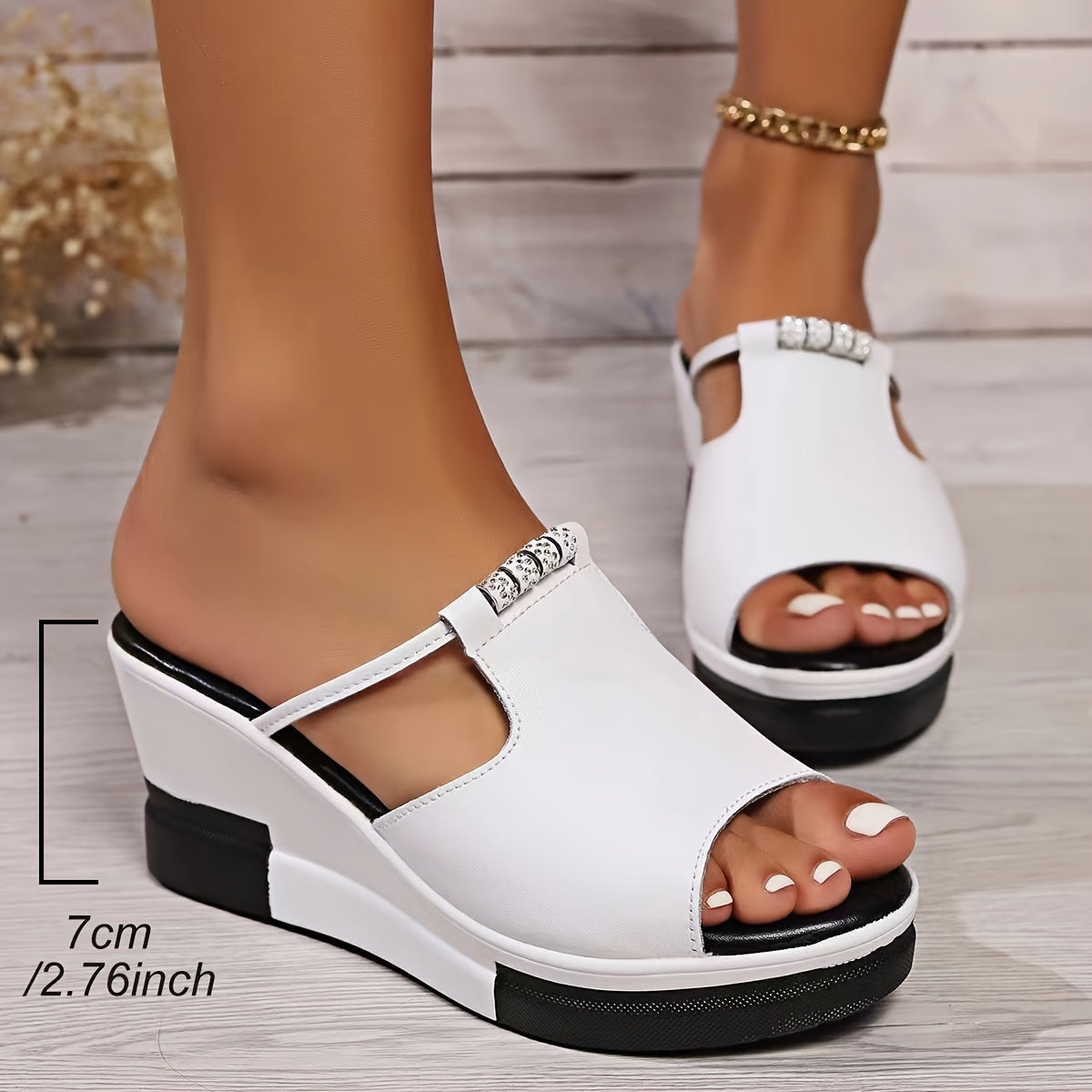 CLAUDIA | ORTHOPEDIC WEDGE SANDALS