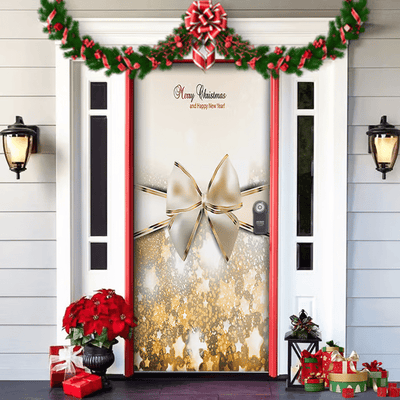 2025 Christmas and Halloween front door decoration