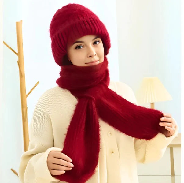 Integrated Ear Protection Windproof Cap Scarf