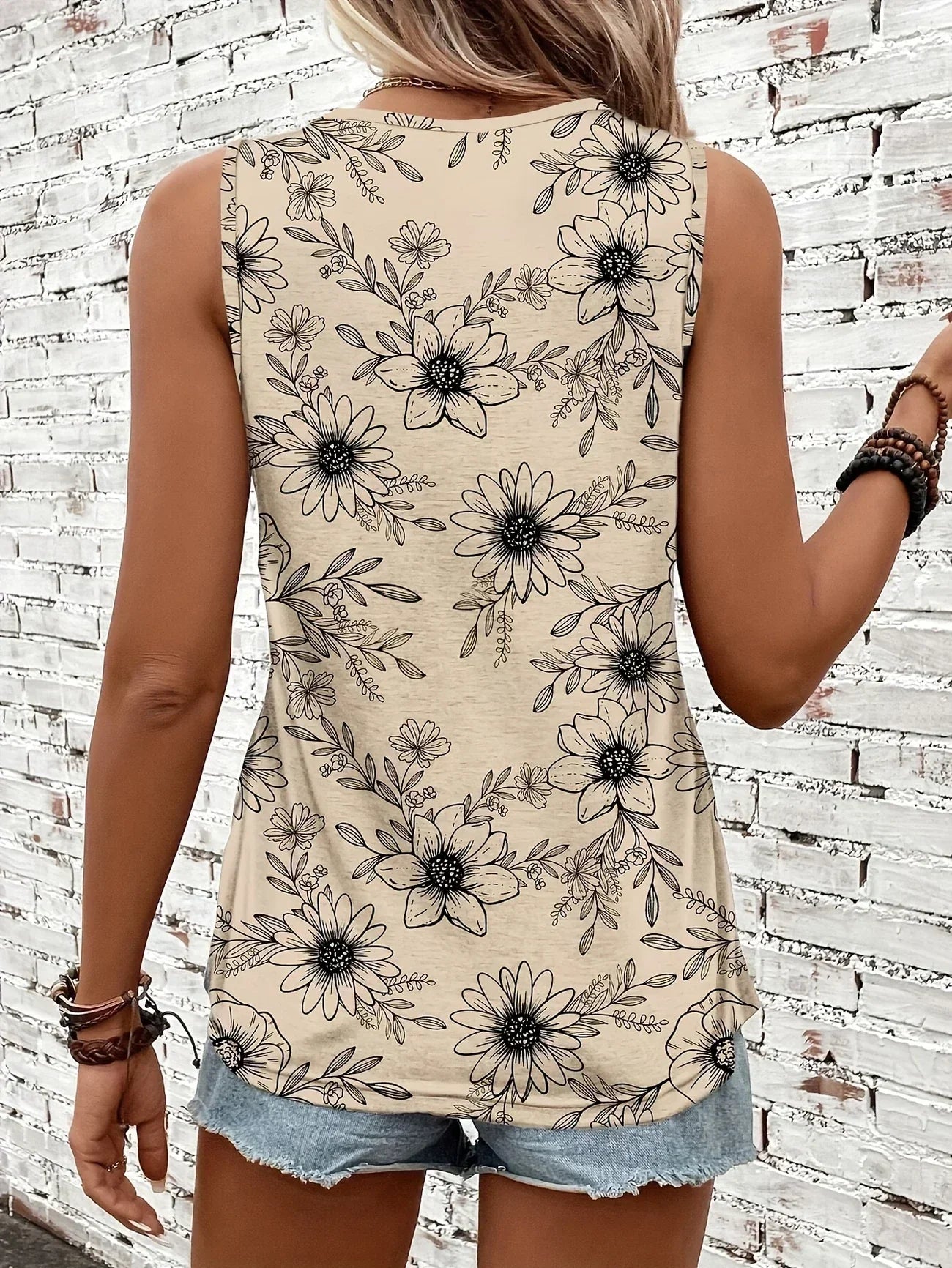 REYA | COMFORTABLE FLORAL SUMMER TOP