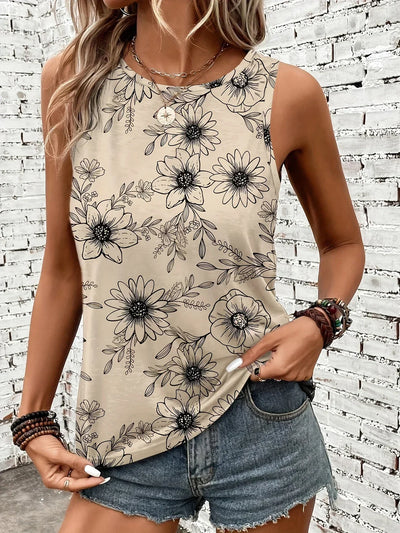 REYA | COMFORTABLE FLORAL SUMMER TOP