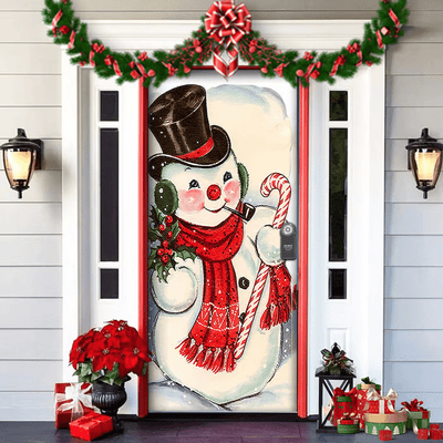 2025 Christmas and Halloween front door decoration
