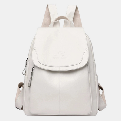 Isabella | Secure Leather Backpack