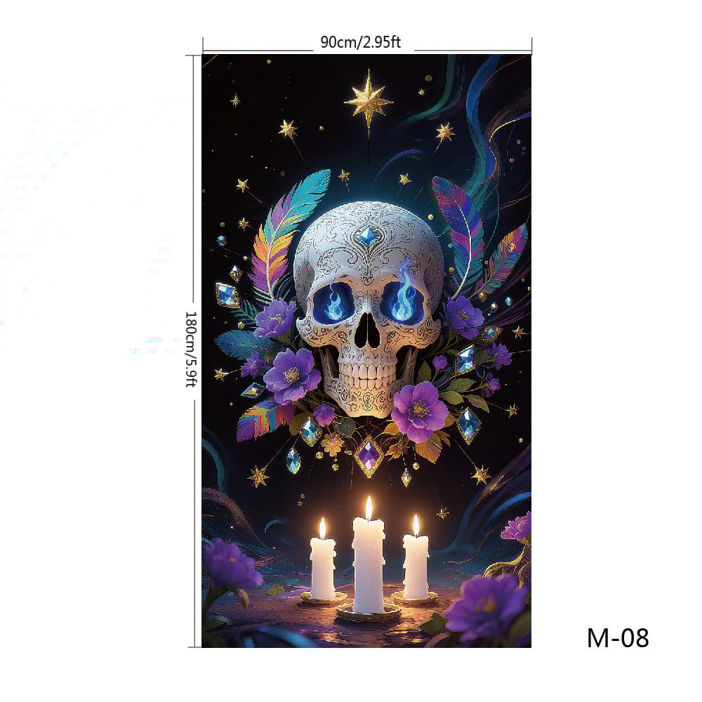 2025 Christmas and Halloween front door decoration