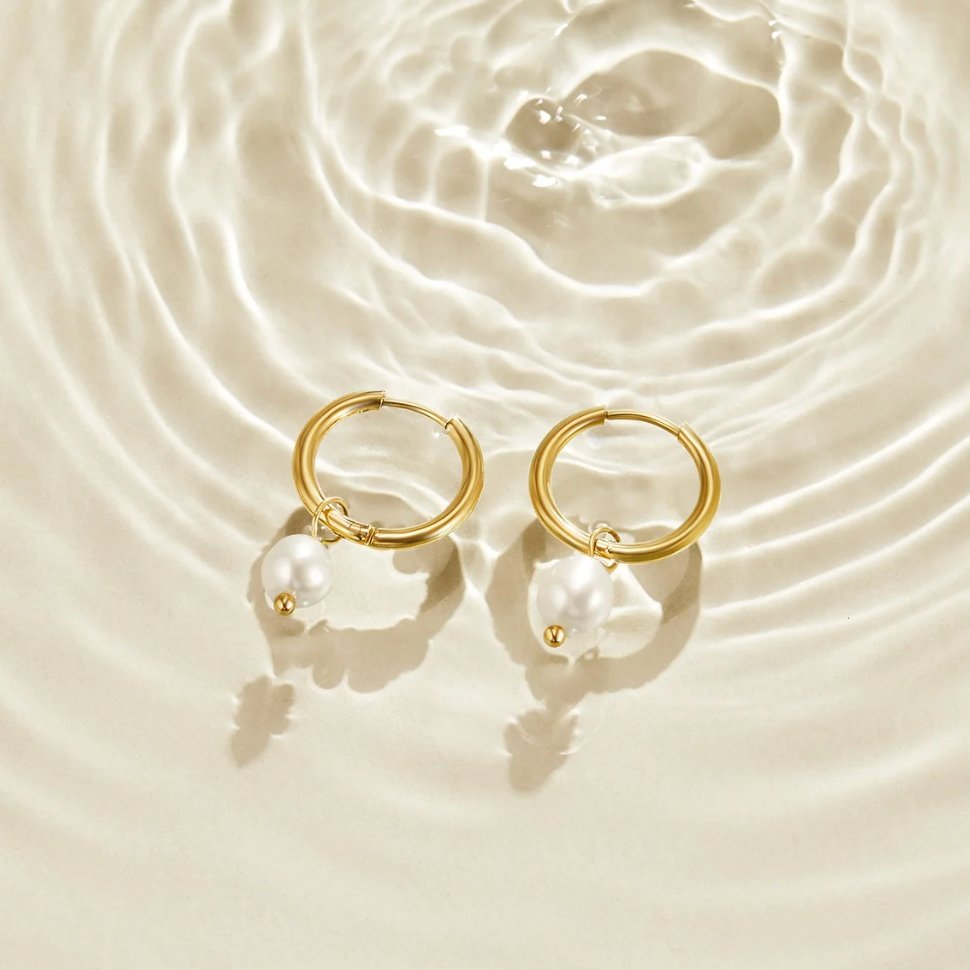 SERENITY | ELEGANT PEARL EARRINGS