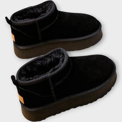 Cozy Suede Boots with Plush Lining
