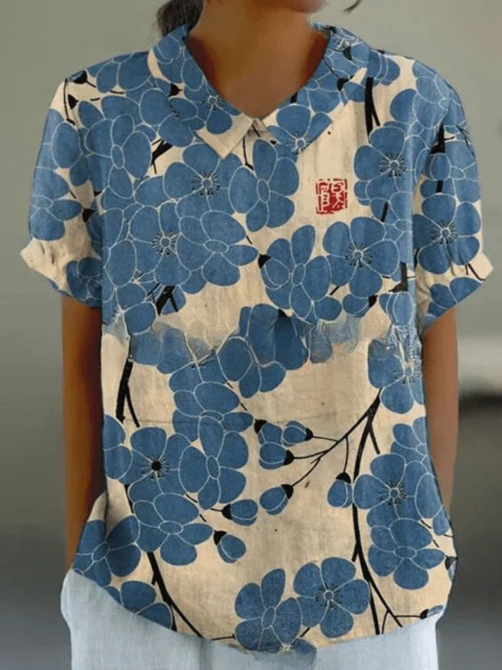 OLIVIA | FLORAL PATTERN BLOUSE