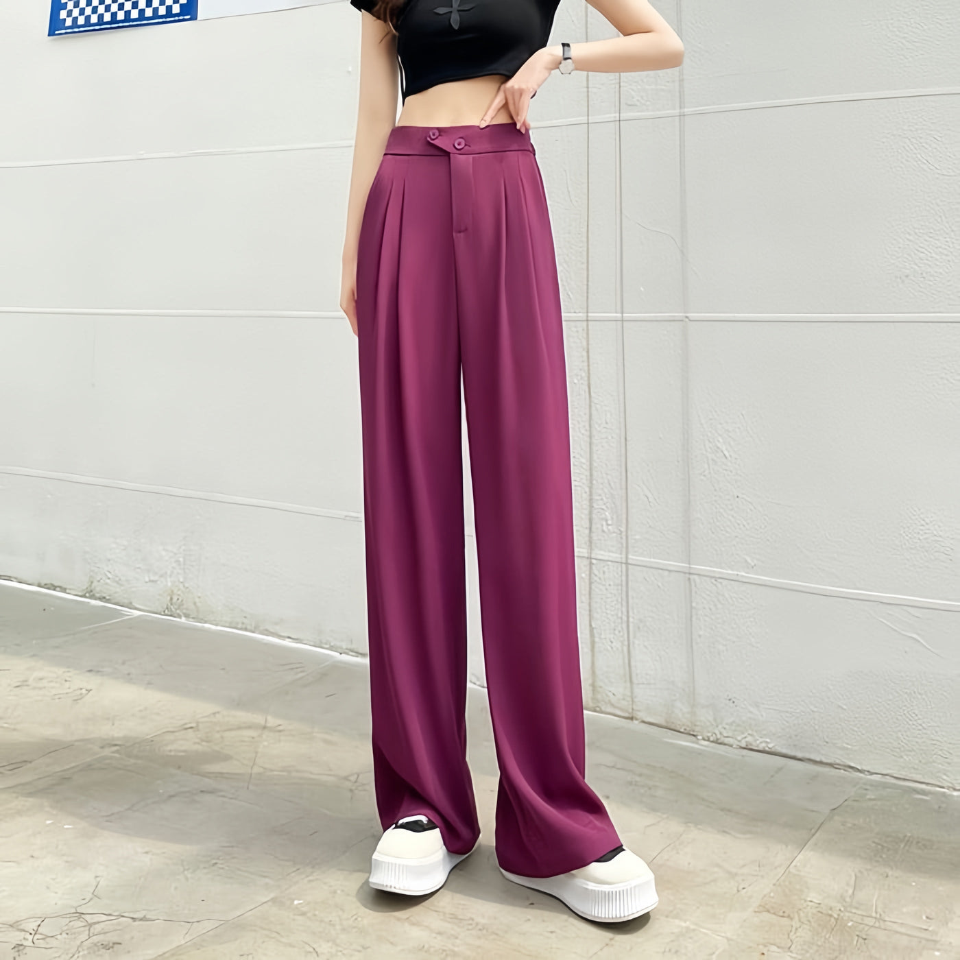 ContourCurve Wide-Leg Pants