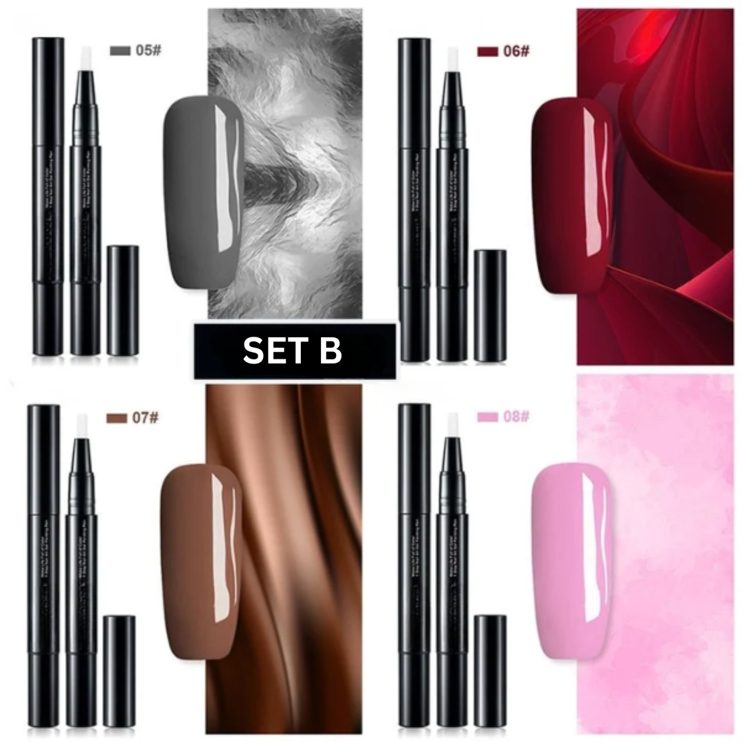 Novanail – Create Shiny, Stunning Nails with Confidence (4-Piece Set)