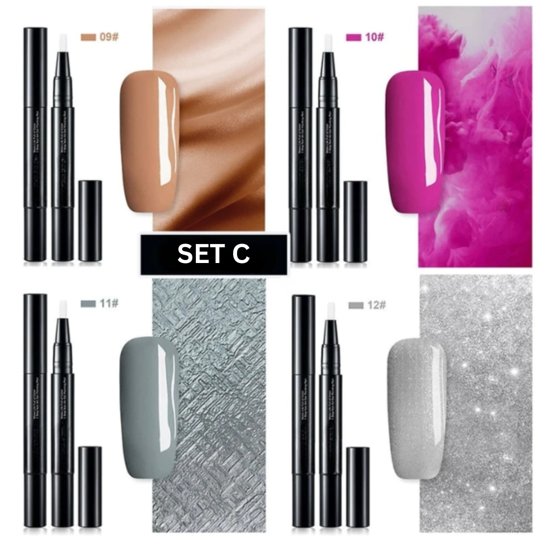 Novanail – Create Shiny, Stunning Nails with Confidence (4-Piece Set)