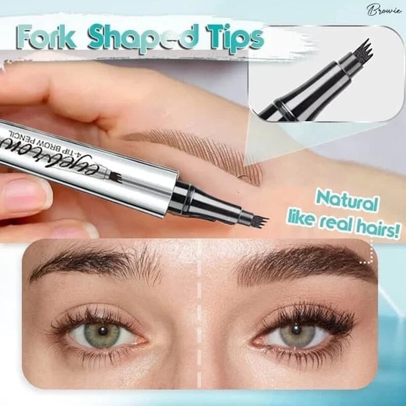 QIC Eyebrow ® 3D Waterproof Eyebrow Pencil