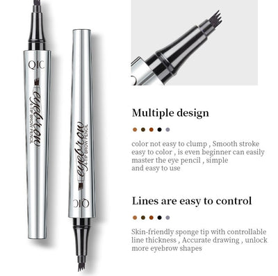 QIC Eyebrow ® 3D Waterproof Eyebrow Pencil